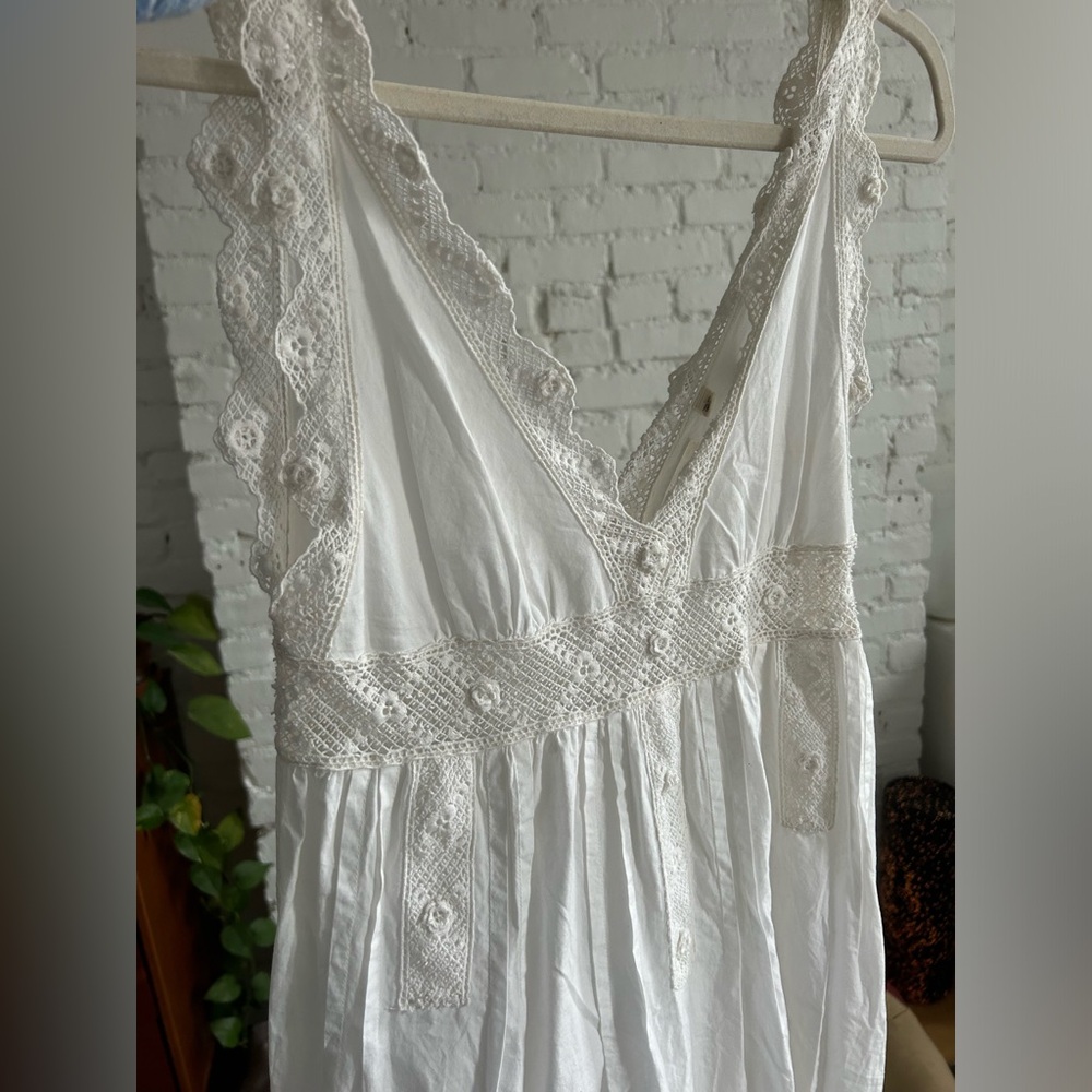 Doen slate nightgown dress in XS